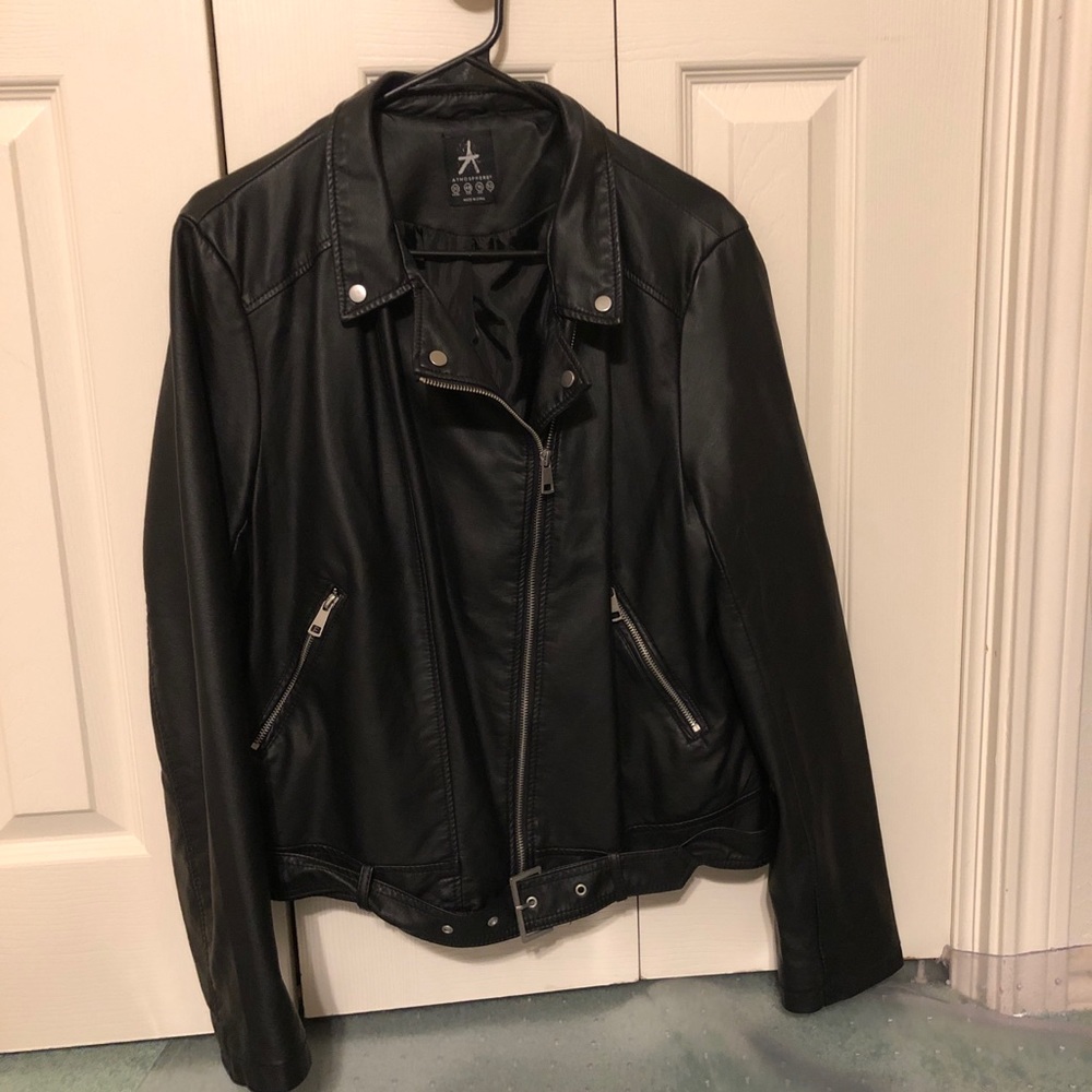 Black Faux Jacket